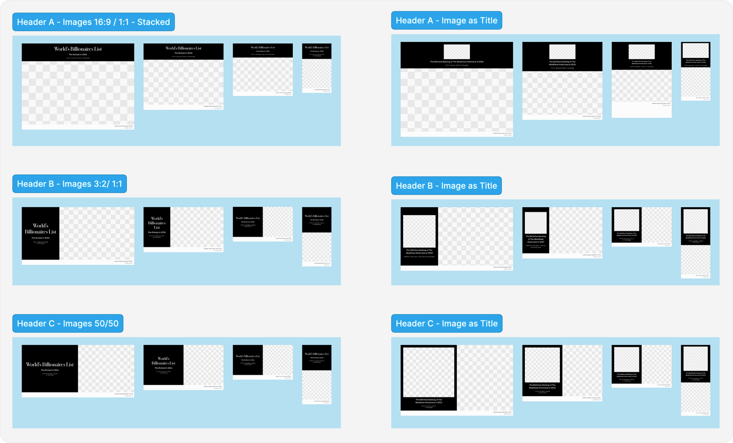List template components in Figma